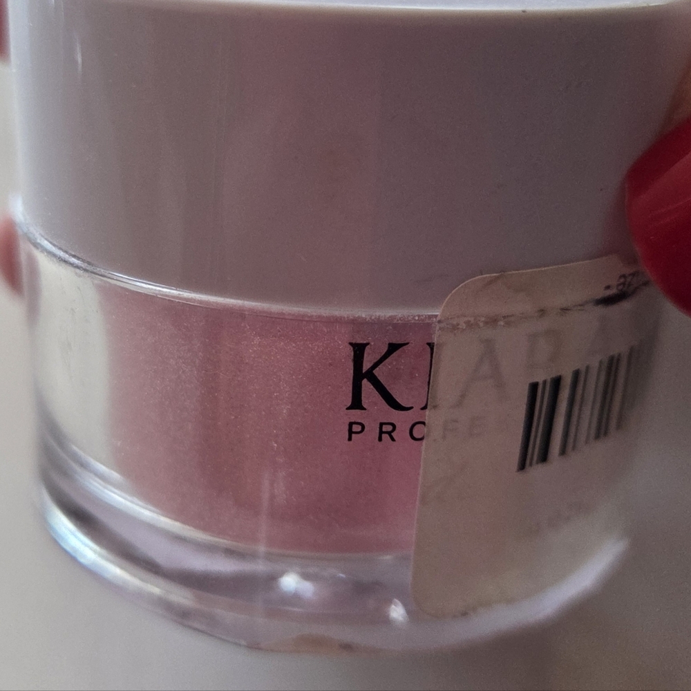 Kiara Sky Nail Powder Light Pink.